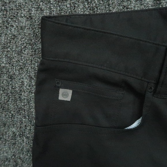 Peter Millar Pants Men 44x32 Black EB66 Performance 5 Pocket Trouser Chino - Picture 3 of 11
